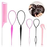 6 Stück Haarstyling-Set für Frauen und Mädchen,...